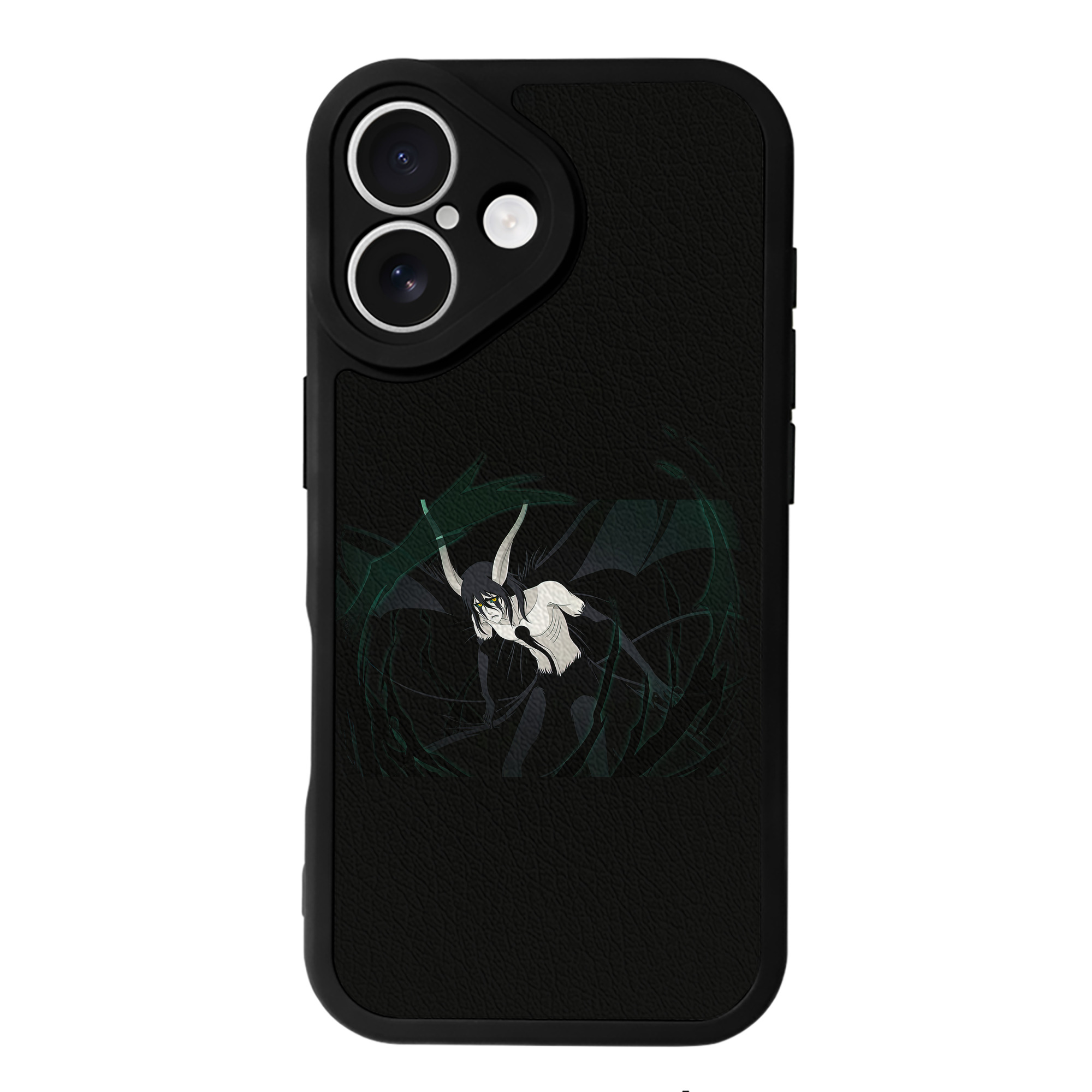 （画像用） ブリーチ ウルキオラ·シファー BLEACH Ulquiorra cifer 【iPhone 16シリーズ対応】シリコンスマホケース（レザー調） 材質：シリコン
